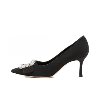 MANOLO BLAHNIK Hangisi 70mm Leather Pumps