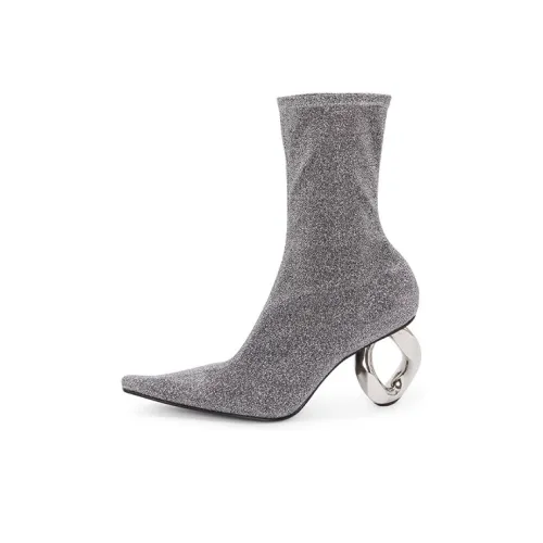 JW Dress Ankle Boots Women's Cool Gray