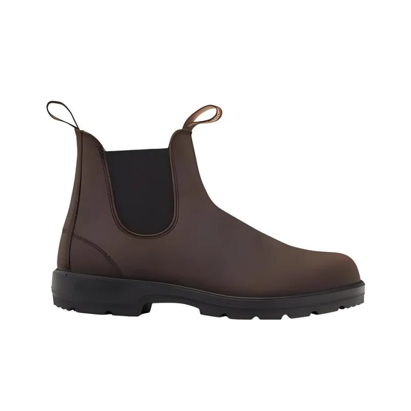 Blundstone Short Chelsea Boots Men's Brown-1