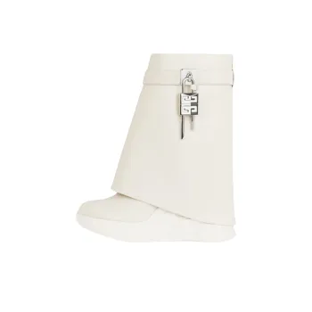 Givenchy Shark Lock Biker Ankle Boots Women's