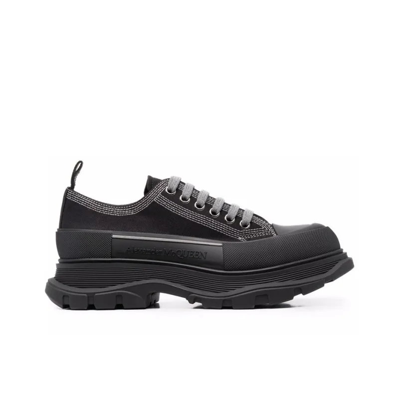 Alexander McQueen Tread Slick Ankle Length Martin Boot Men's Black-1