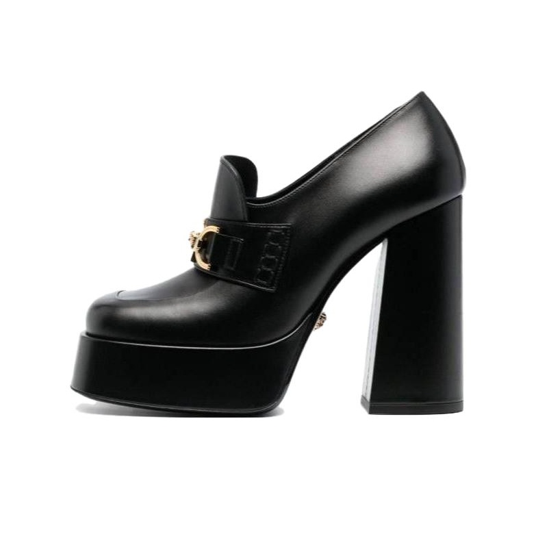 Versace Black Fashion Footwear on Sale & Authentic - POIZON
