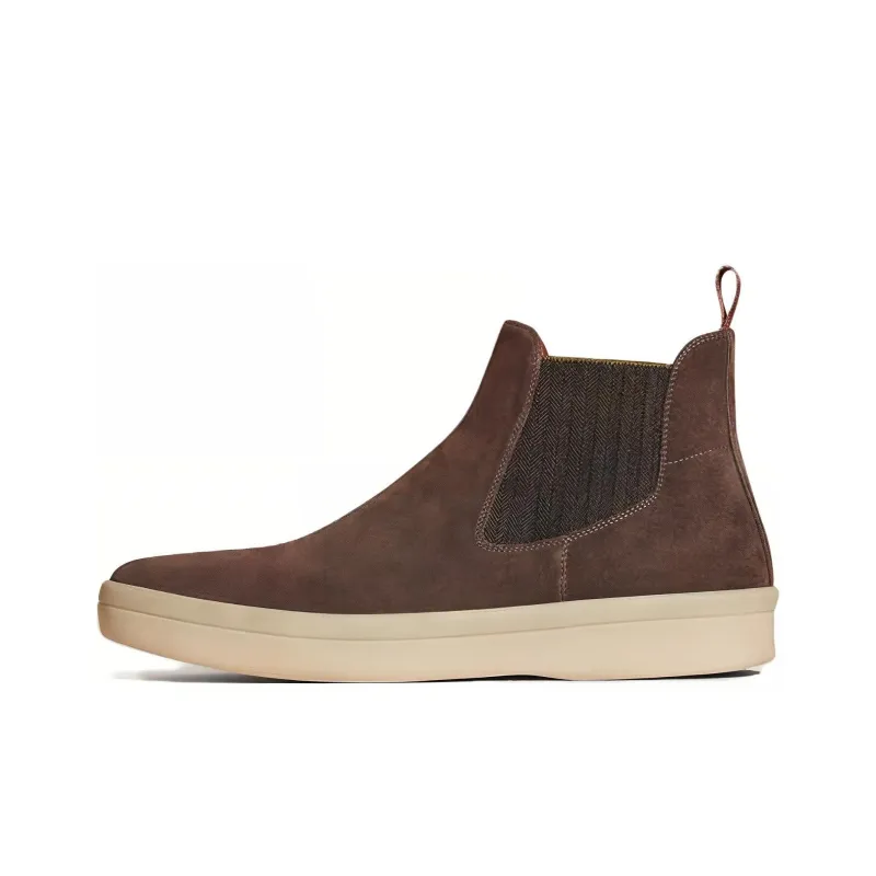 Loro Piana Ultimate Walk Ankle Length Chelsea Boots Men's Brown-0
