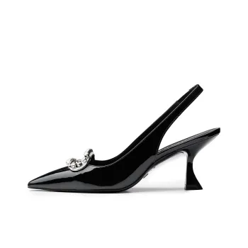 Stuart Weitzman/SW Blingring Xcurve 75 High Heels Women's Black