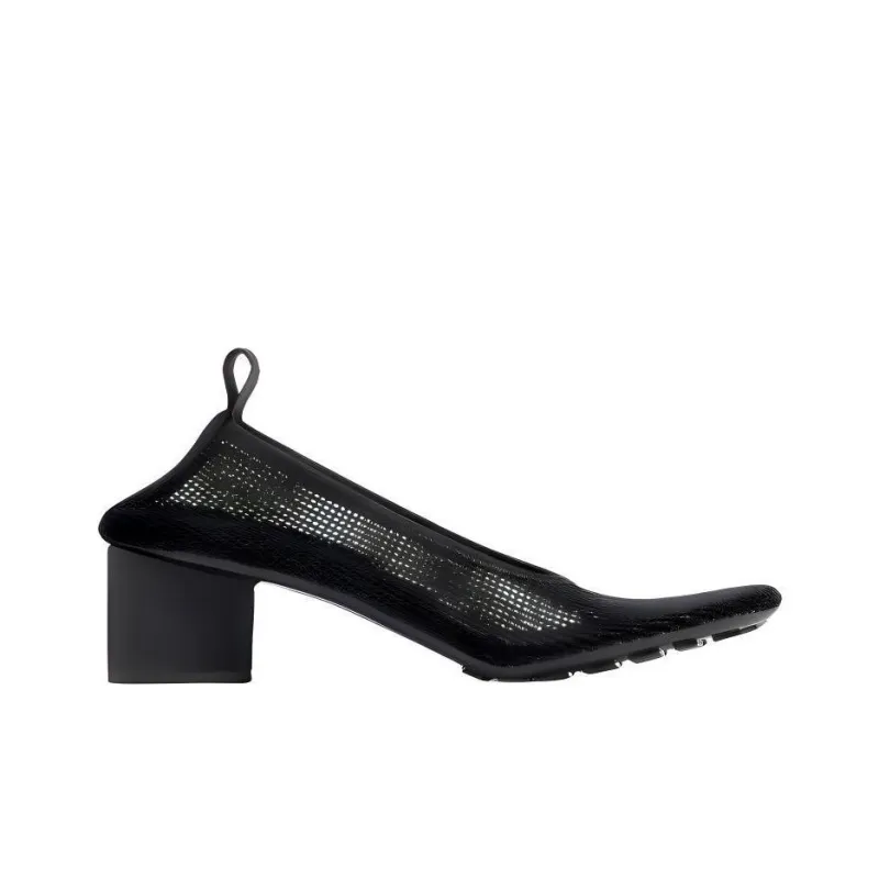 Bottega Veneta Chunky Heel High Heels 5cm Women's Black-1