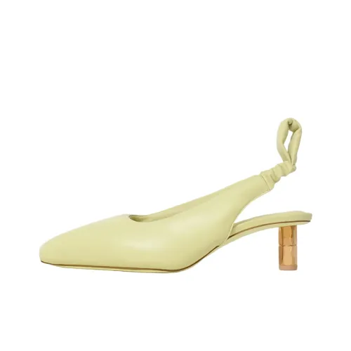 BOYY Puffy Slingback Heeled Pumps