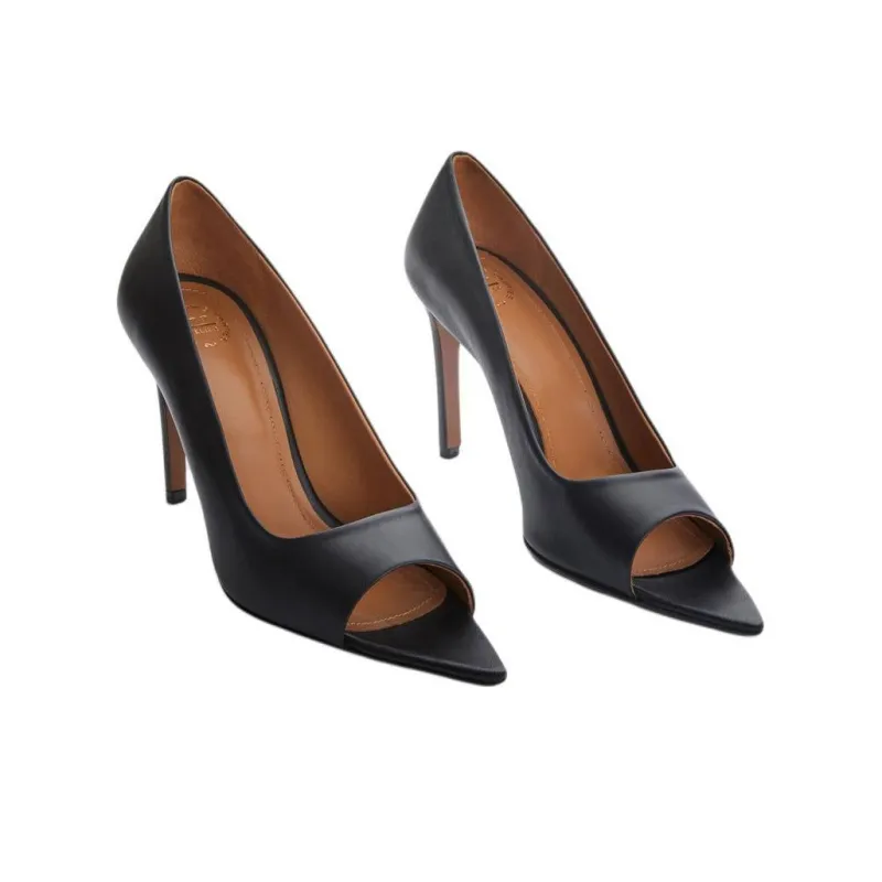 ATP Atelier Cirella Slim Heel High Heels 9cm Women's Black-3