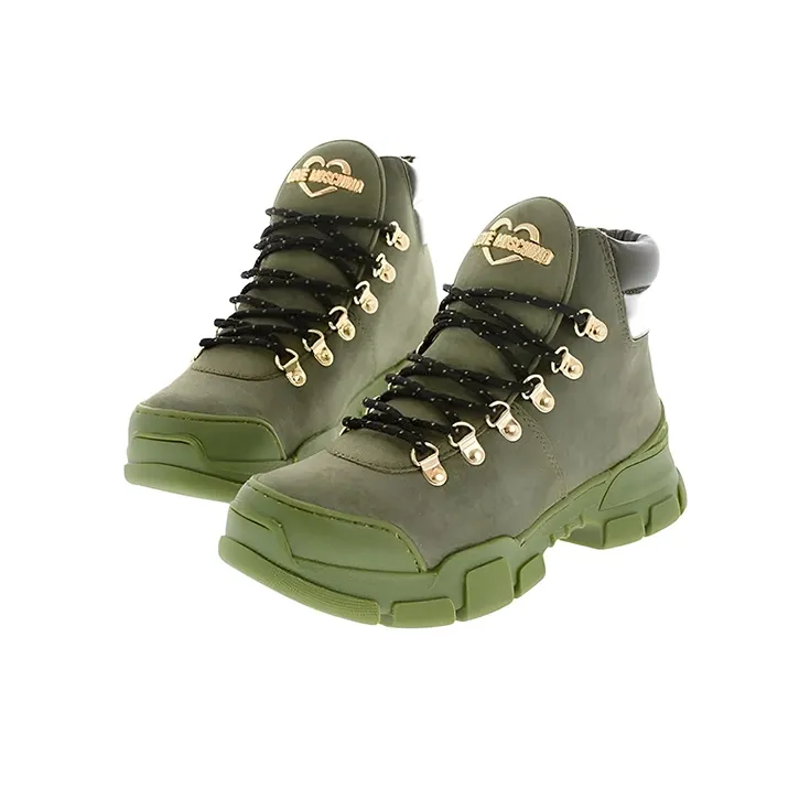 Love MOSCHINO Lace-up Ankle Boots-2