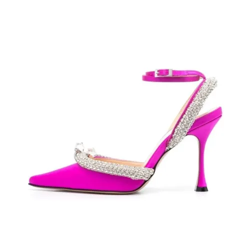 MACH & MACH Slim Heel High Heels Women's Purple