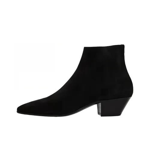 SAINT LAURENT Ankle Boots Men's Black