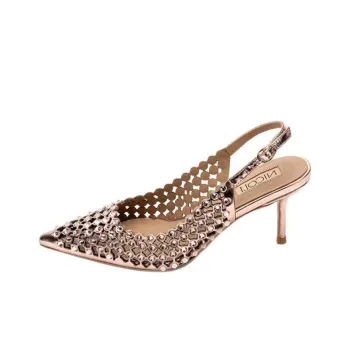 NICOLI Santiago Slim Heel High Heels 7cm Women's Pink