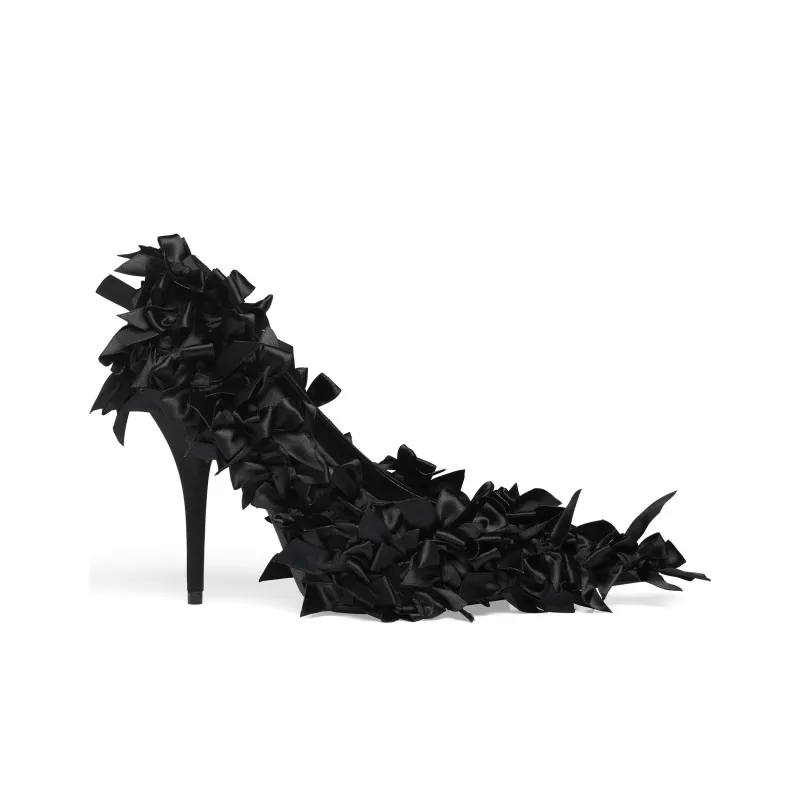 Balenciaga Marie-Antoinette 110mm Bow-embellished Pumps-1