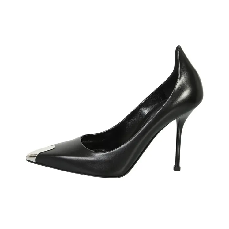 Alexander McQueen Slim Heel High Heels Women's Black-0