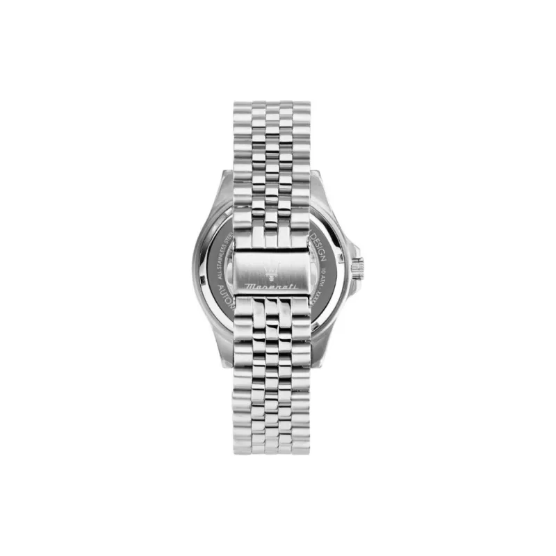 Maserati Wrist Watch Automatic Mechanical Movement Stainless Steel Strap 44 Blue Dial Men's Watches-1