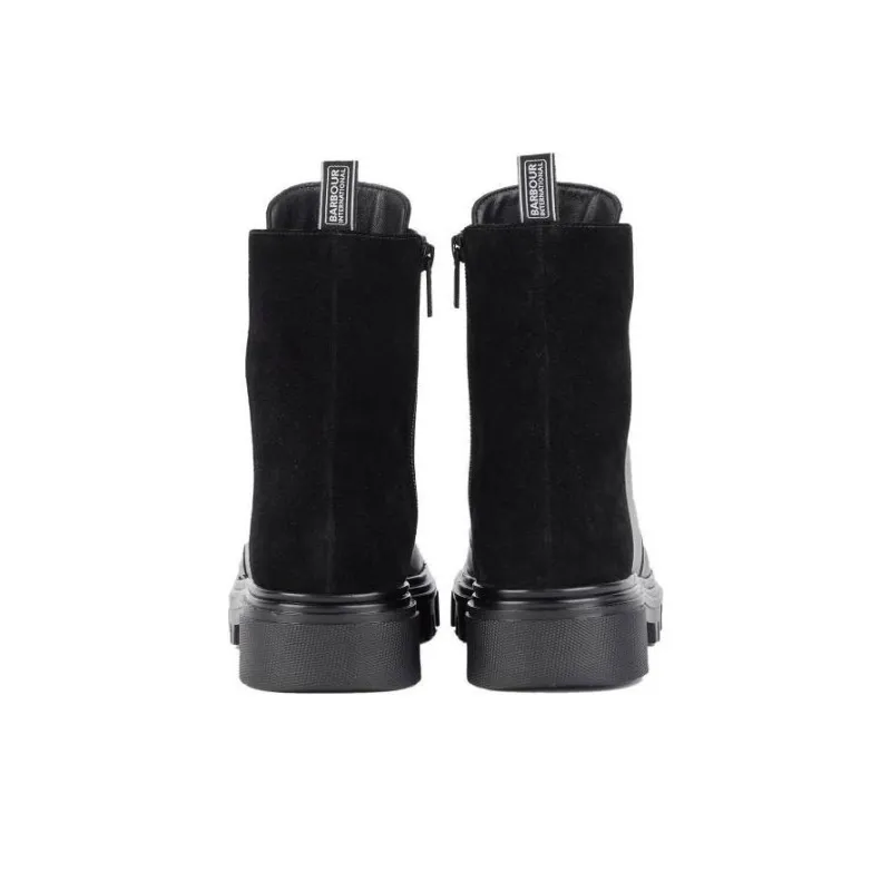 BARBOUR Ankle Boots Women's Black-4