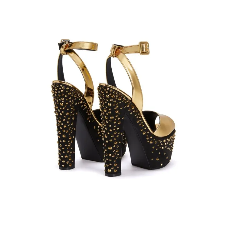 Giuseppe Zanotti Tarifa Jewel Platform Sandals Women's-4