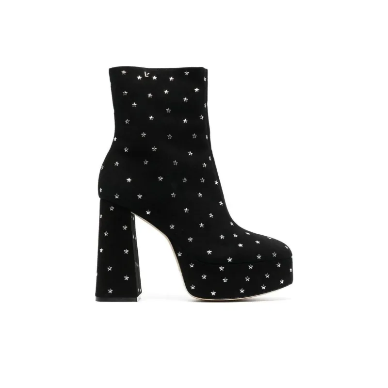 Larroude Ankle Boots Women's Black-1
