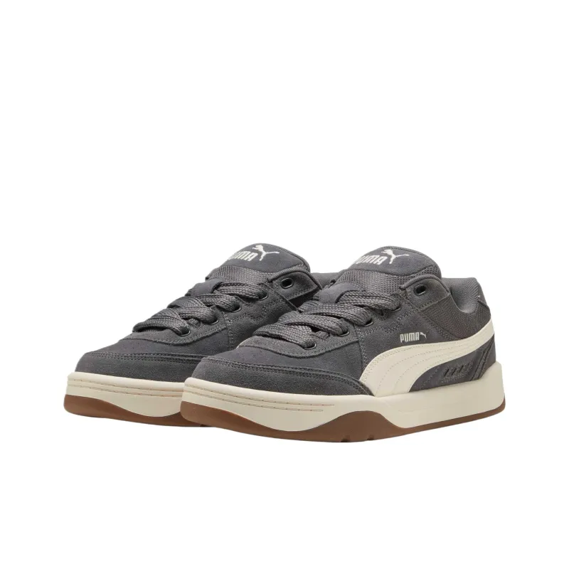 PUMA Park Lifestyle SK8 Wear resistant And Lightweight Low Top Skateboard Shoes Unisex Gray-2