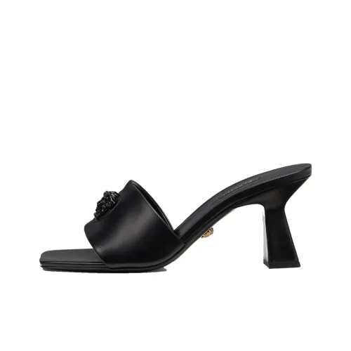 VERSACE Medusa-head Leather Mules