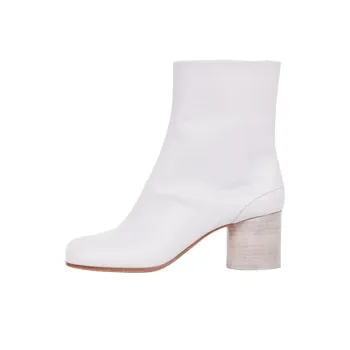 Maison Margiela Tabi Ankle Boots 6cm Women's Light Purple