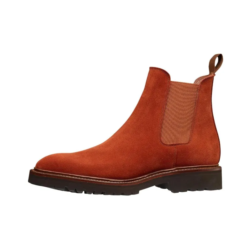 CROCKETT & JONES Poppy Chelsea Boots Women's Tan-0