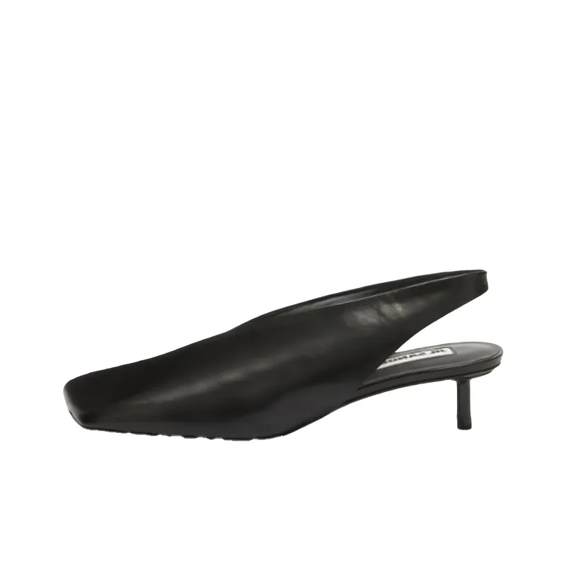 JIL SANDER High Heeled Square Toe Pumps-0