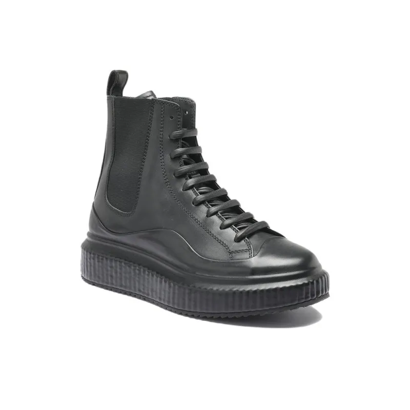 Officine Creative Short Chelsea Boots 3.5cm Women's Black-1
