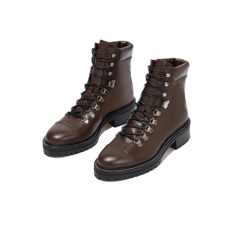 Aeyde Fiona Ankle Boots 4.5cm Women's Brown-2