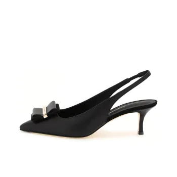 FERRAGAMO Drop Bow 55mm Pumps
