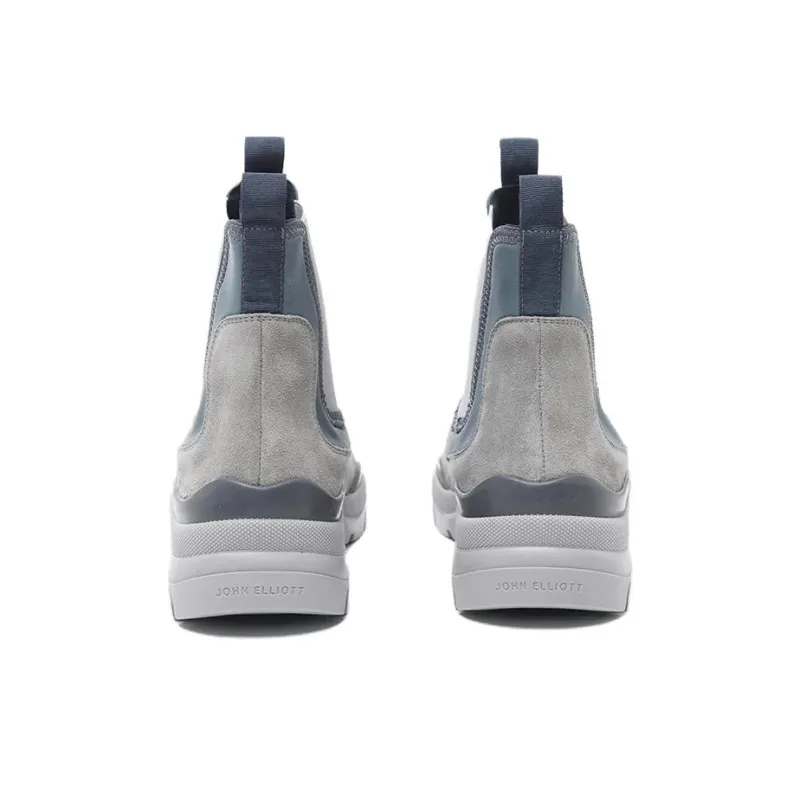 John Elliott Short Chelsea Boots Men's Gray-3