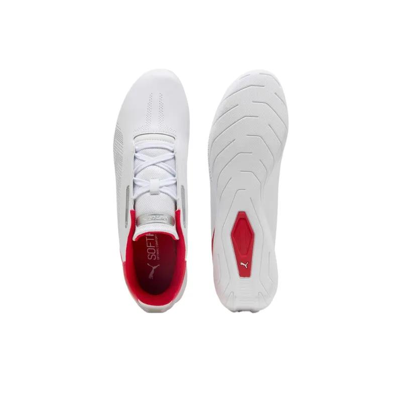 PUMA Slip Resistant And Breathable Low Top Running Shoes Unisex White-4