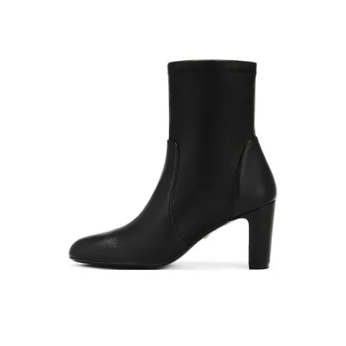 Stuart Weitzman/SW Ankle Boots 7.5cm Women's Black