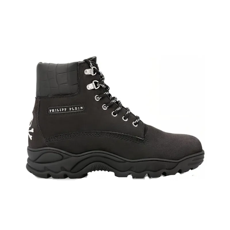 PHILIPP PLEIN Ankle Boots Men's Black-1