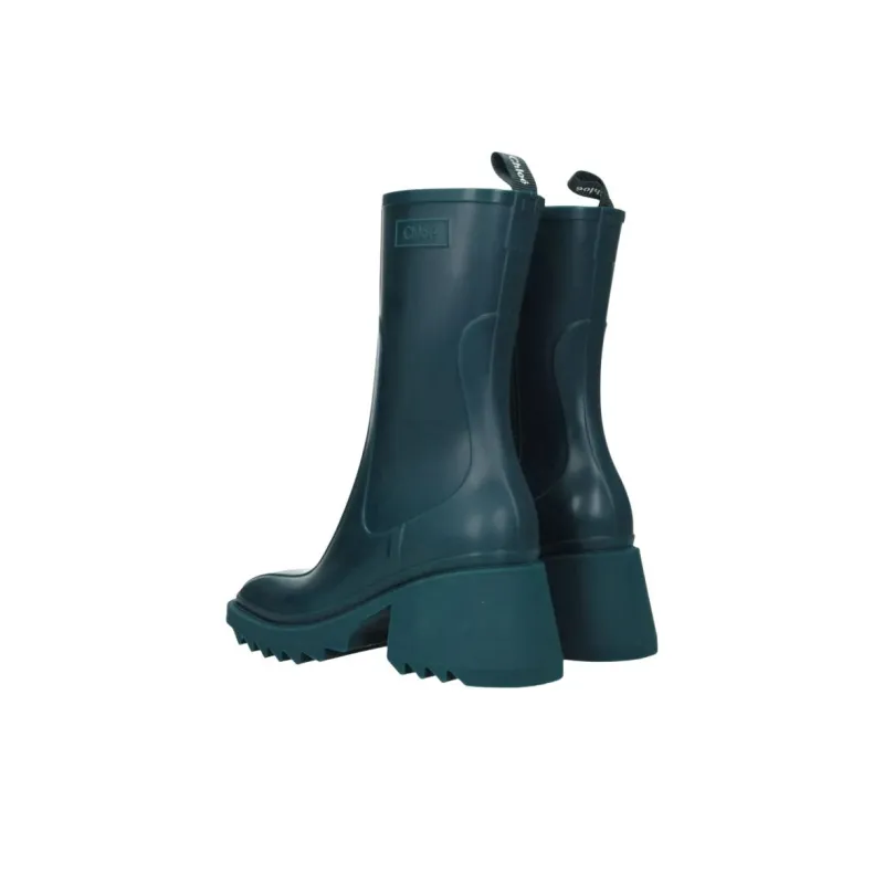 Chloe Ankle Boots 7cm Women's Green-4