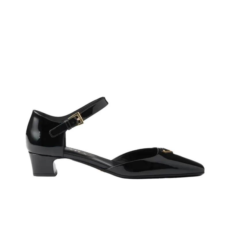 PRADA High Heels 3.5cm Women's Black-1