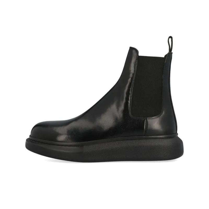Alexander McQueen Hybrid Chelsea Boot 'Black'-0