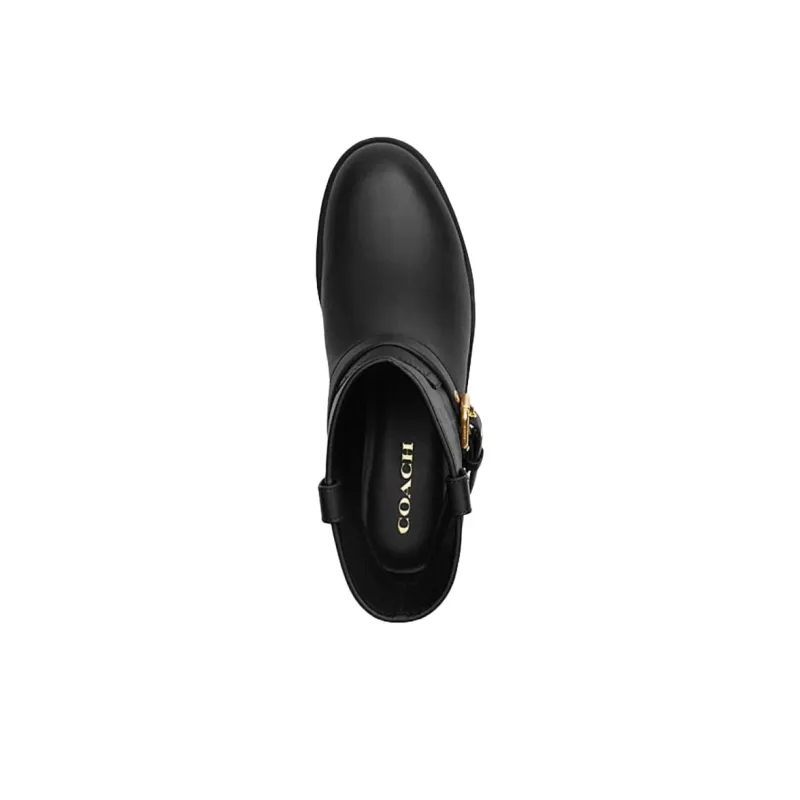 COACH Ankle Boots 6.5cm Women's Black-3