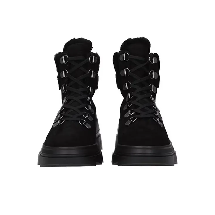 stuart weitzman Noho Hiker Shearling-lined Boots-2