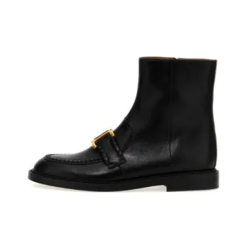 Chloé Marcie Leather Ankle Boots