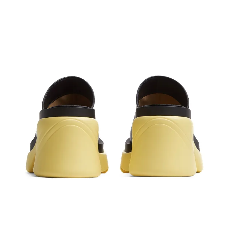 Bottega Veneta Flash High Heels Women's Black/Yellow-4