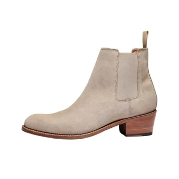 GRENSON Marco Chelsea Boots Men's Beige