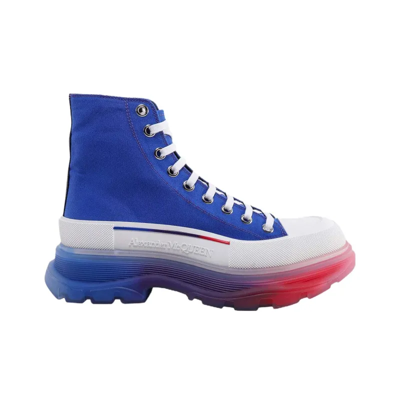 Alexander McQueen Tread Slick Boot Royal White-1