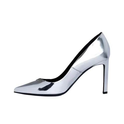 Zadig&Voltaire Perfect 100mm Metallic-finish Pumps