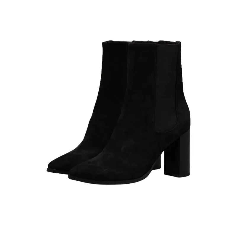 CALVIN KLEIN Short Chelsea Boots 8.5cm Women's Black-2