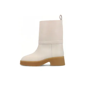Stella McCartney Logo Lettering Pull On Ankle Boots Women's