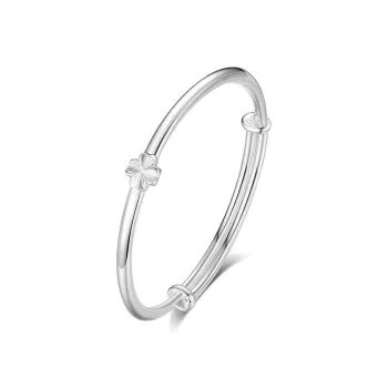 Golden Linmen S999 Fine Silver Sterling Silver Bracelets Women's