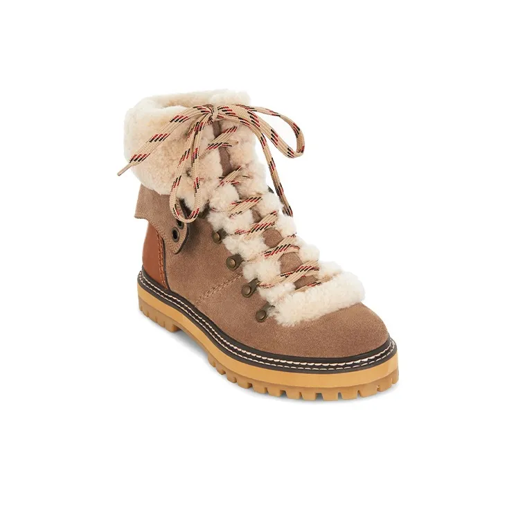 See By Chloe Ankle Boots Women's Brown-1
