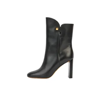 MAISON SKORPIOS Gabriella Cavallo Ankle Boots 9cm Women's Black