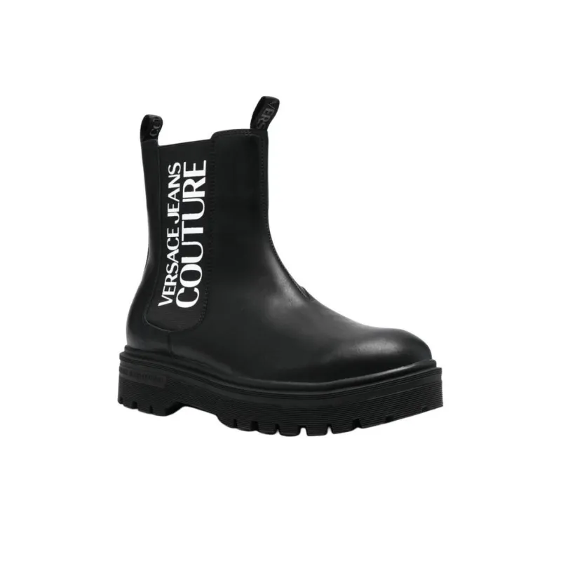 VERSACE JEANS COUTURE Leather Chelsea Boots-2