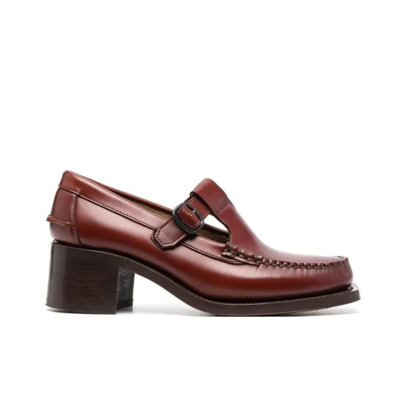 Hereu Alber 50mm Leather Pumps-1
